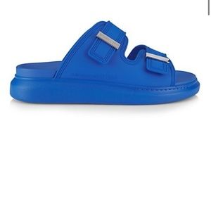Alexander McQueen slides sandals